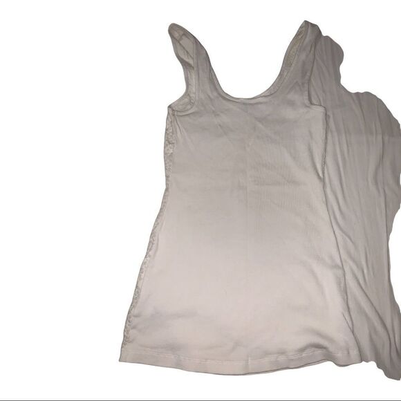 Express sequin white top  - Picture 3 of 3